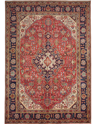 Tabriz Persia terra di siena e marrone rosato 200x293