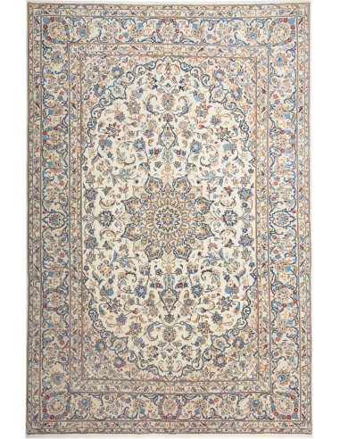 Kashan Persia argento e grigio chiaro 197x295