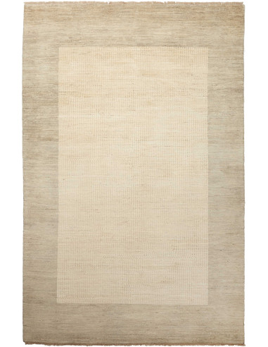 Gabbeh Moderno Pakistan argento e abbronzatura 258x353