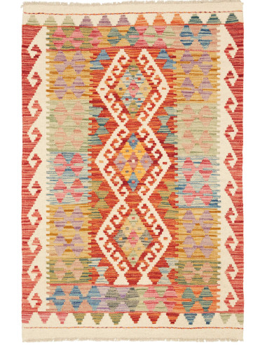 Kilim Pakistan abbronzatura e perù 80x122