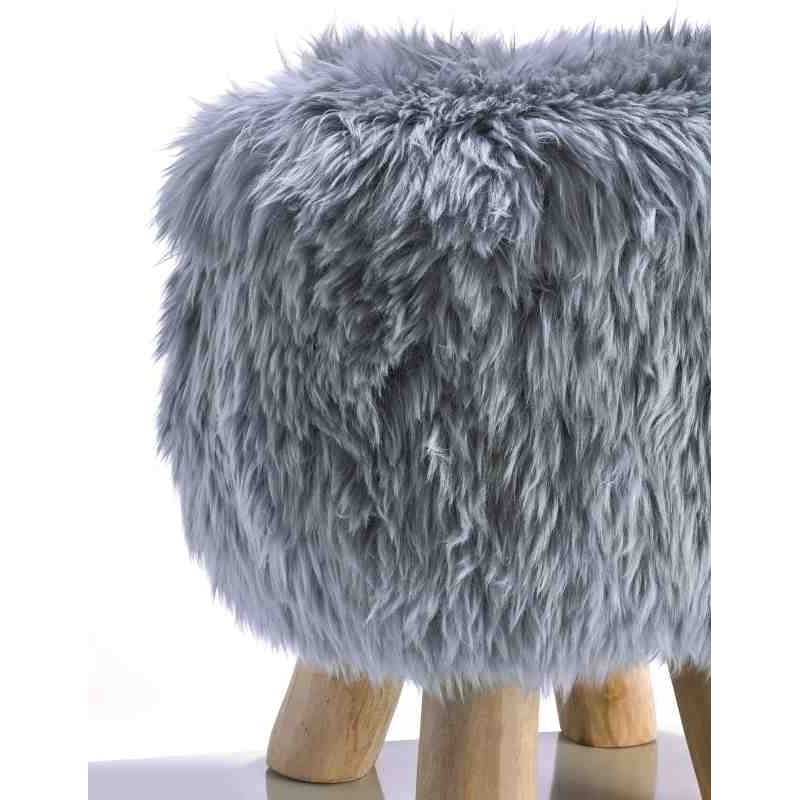 Tappeto Sitap Puff Nordic Silver 40X40X40