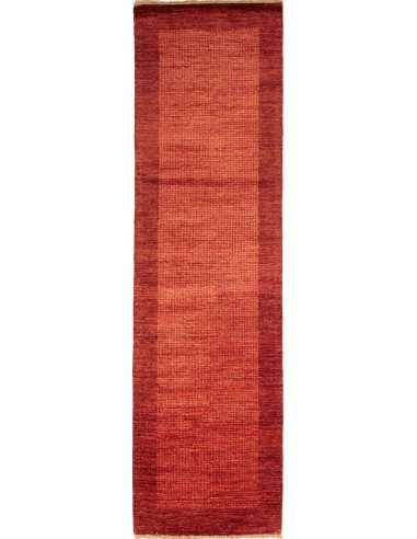 Gabbeh Moderno Pakistan marrone e bisque 77x306