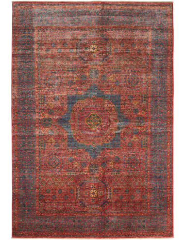 Mamlouk Pakistan terra di siena e corallo chiaro 198x293