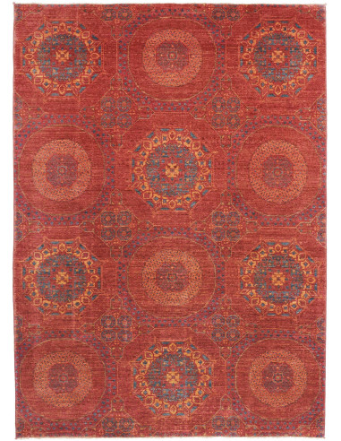 Mamlouk Pakistan terra di siena e bianco antico 171x240