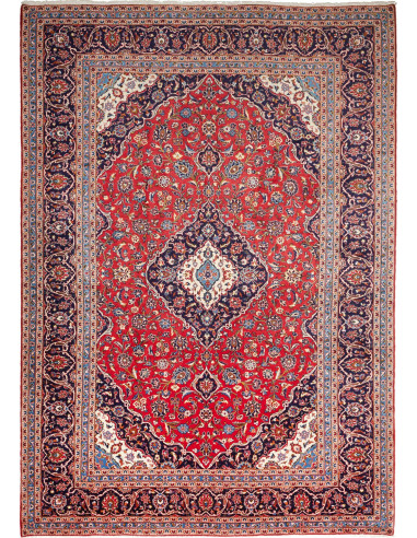 Ardakan Persia terra di siena e grigio ardesia scuro 242x343