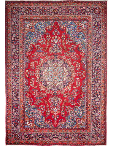 Sabzevar Persia terra di siena e grigio chiaro 242x345