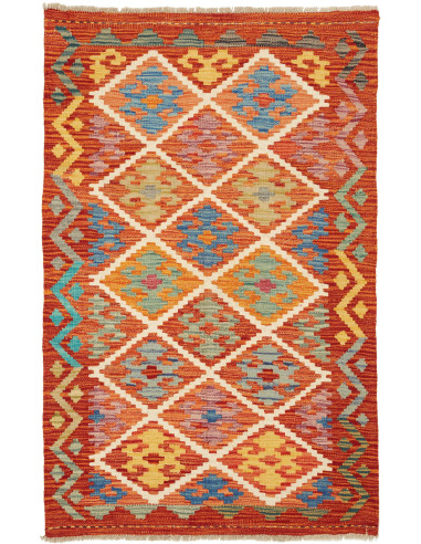 Kilim Pakistan perù e grano 80x127