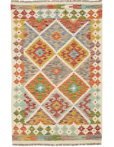Kilim Pakistan abbronzatura e perù 82x130