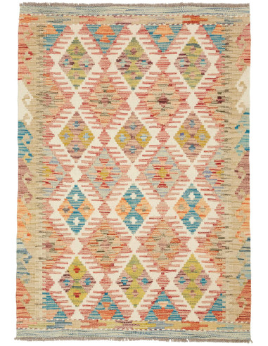 Kilim Pakistan abbronzatura e abbronzatura 86x121