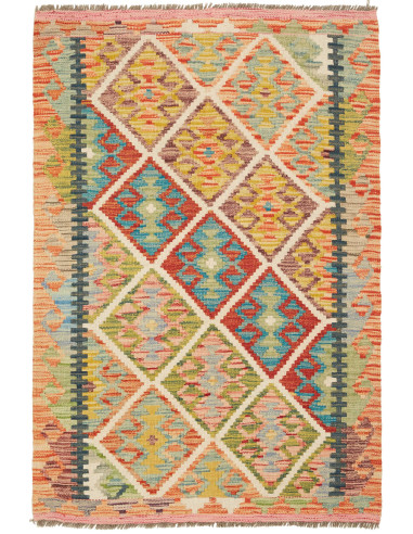 Kilim Pakistan abbronzatura e abbronzatura 86x127