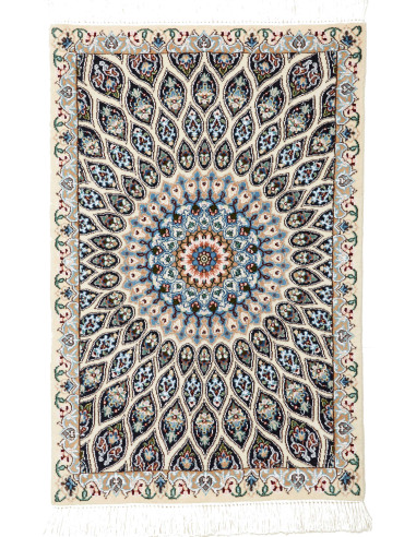 Nain 9La Persia grigio chiaro e verde oliva scuro 60x92