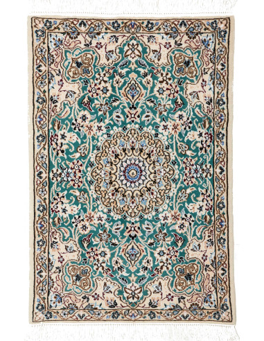 Nain 9La Persia argento e verde oliva scuro 60x90