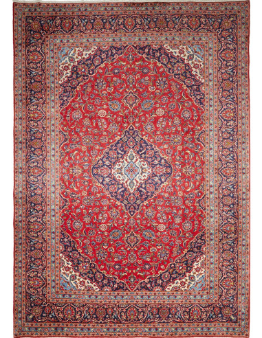 Ardakan Persia terra di siena e grigio ardesia scuro 242x343