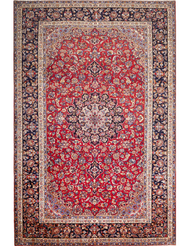 Nadjafabad Persia grigio e grigio ardesia scuro 255x390
