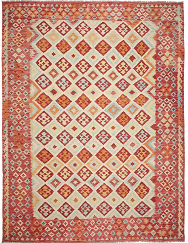 Kilim Pakistan abbronzatura e terra di siena 270x350