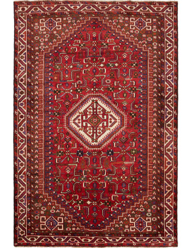 Shiraz Persia marrone sella e abbronzatura 170x258
