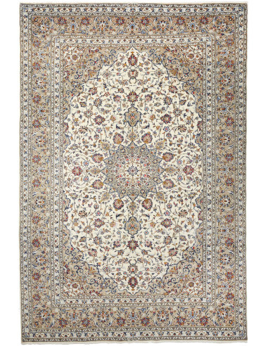 Kashan Persia argento e grigio chiaro 197x303