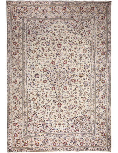 Kashan Persia argento e marrone sella 238x342