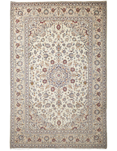 Kashan Persia grigio chiaro e grigio ardesia scuro 200x300