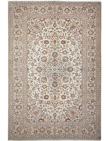 Kashan Persia argento e grigio chiaro 196x292