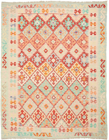Kilim Pakistan grano e grano 156x197