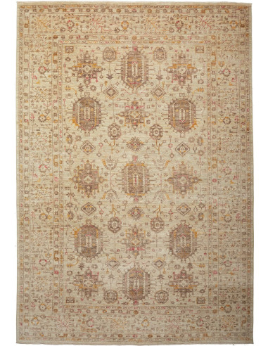 Tribal Pakistan marrone rosato e abbronzatura 206x298