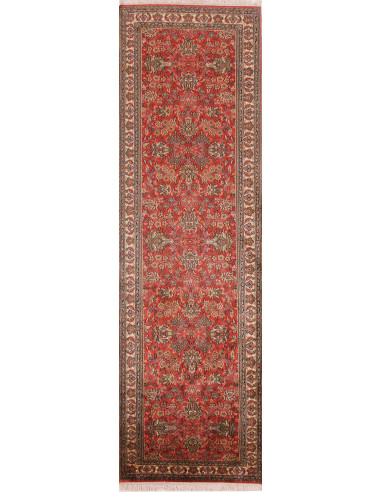 Kashmir Seta 18/18 India terra di siena e terra di siena 81x281