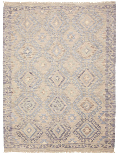 Kilim Pakistan argento e argento 152x201