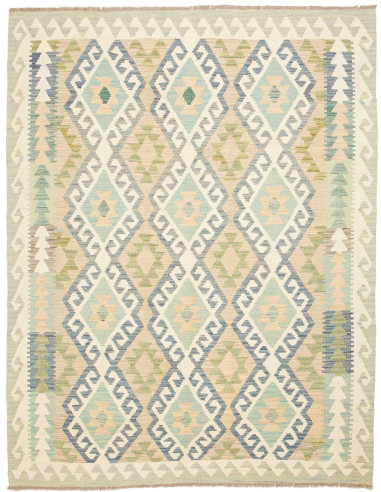 Kilim Pakistan argento e grigio 154x199