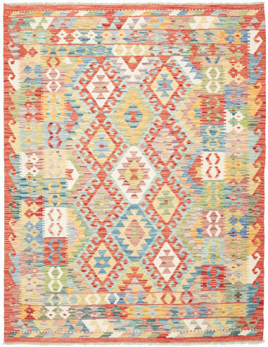 Kilim Pakistan abbronzatura e grano 152x197