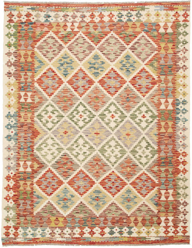 Kilim Pakistan abbronzatura e grano 151x195