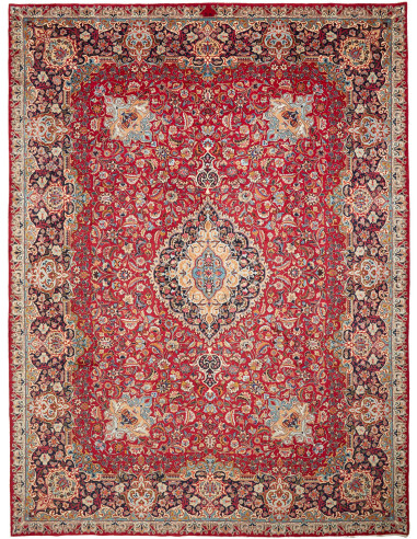Kashmar Persia terra di siena e marrone rosato 300x396