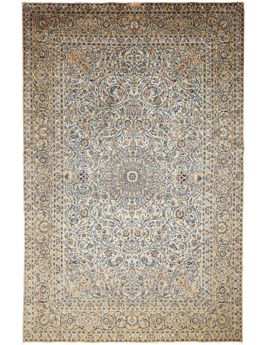Kashan Persia argento e argento 250x392