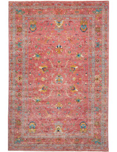 Zigler Fine Pakistan marrone rosato e grigio chiaro 199x292