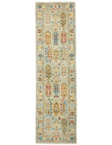 Tribal Pakistan abbronzatura e grigio ardesia scuro 78x242