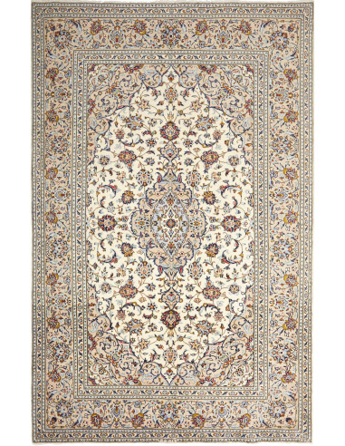 Kashan Persia grigio chiaro e grigio ardesia scuro 197x310