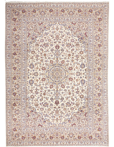 Kashan Persia grigio chiaro e verde oliva scuro 240x340