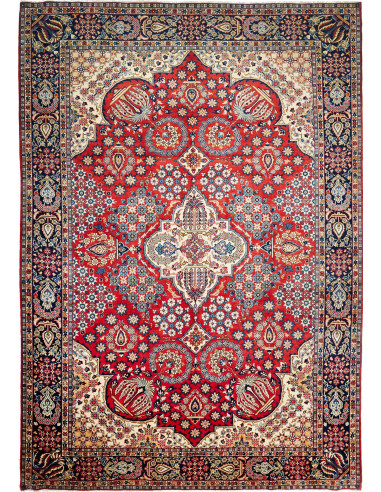 Nadjafabad Persia terra di siena e marrone rosato 288x410