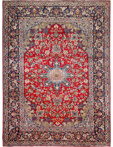 Nadjafabad Persia terra di siena e marrone rosato 312x420
