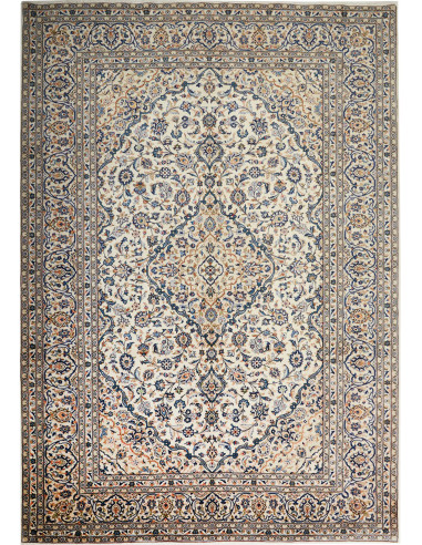 Kashan Persia argento e grigio chiaro 246x350