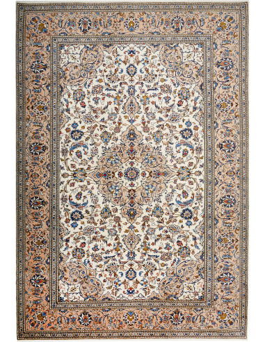 Kashan Persia argento e grigio ardesia scuro 243x353