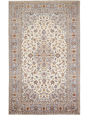 Kashan Persia grigio chiaro e grigio ardesia scuro 197x315