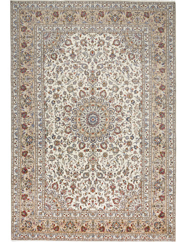 Kashan Persia grigio chiaro e grigio ardesia scuro 240x348