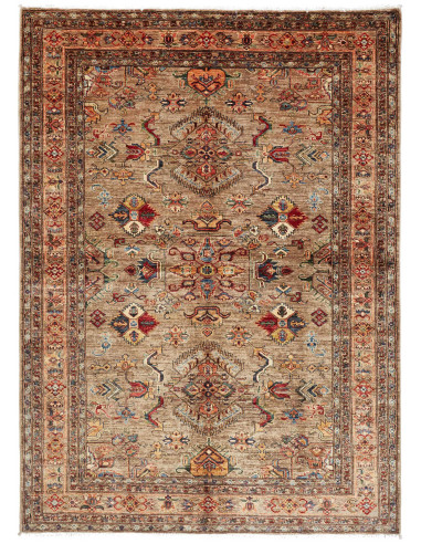 Kazak Fine Pakistan grigio e nero 175x240