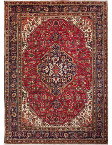 Tabriz Persia marrone sella e grano 248x343
