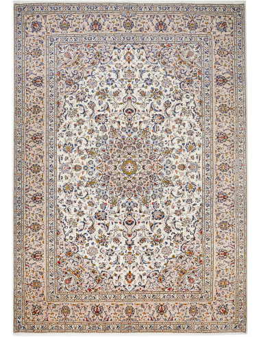Kashan Persia grigio chiaro e marrone sella 240x342