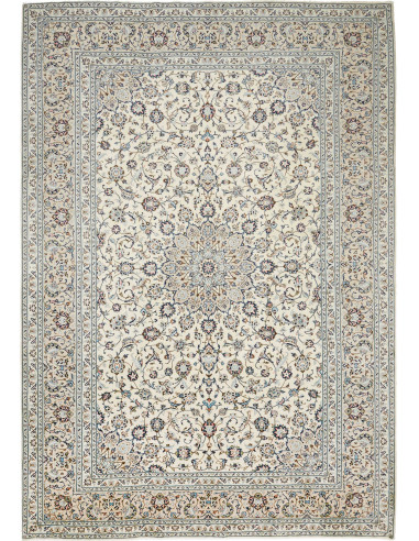 Kashan Persia argento e grigio chiaro 249x361