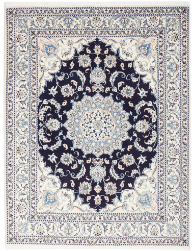 Nain Kashmar Persia grigio ardesia scuro e grigio ardesia scuro 148x193
