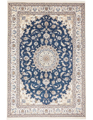 Nain Kashmar Persia grigio ardesia scuro e grigio ardesia scuro 200x295