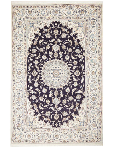 Nain Kashmar Persia grigio ardesia scuro e grigio ardesia scuro 196x303
